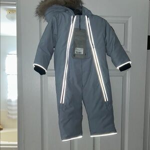 Canada Goose Baby Snowsuit - Light Blue